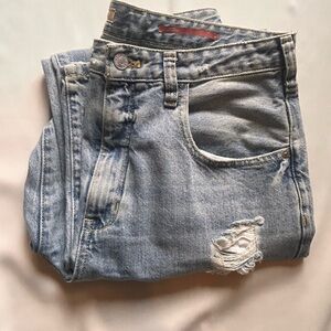 Pilcro Faded Blue Boyfriend Jeans